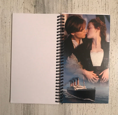 Titanic VHS notebook