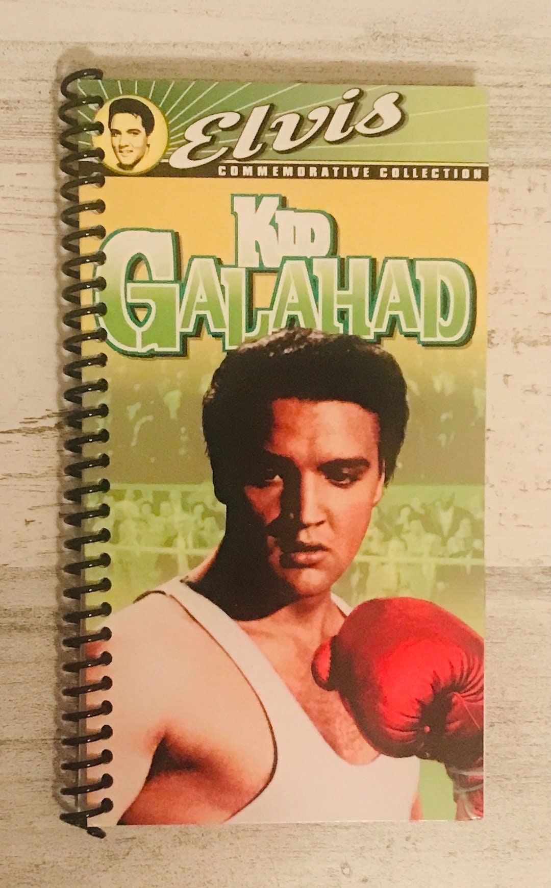 Elvis Presley VHS notebook