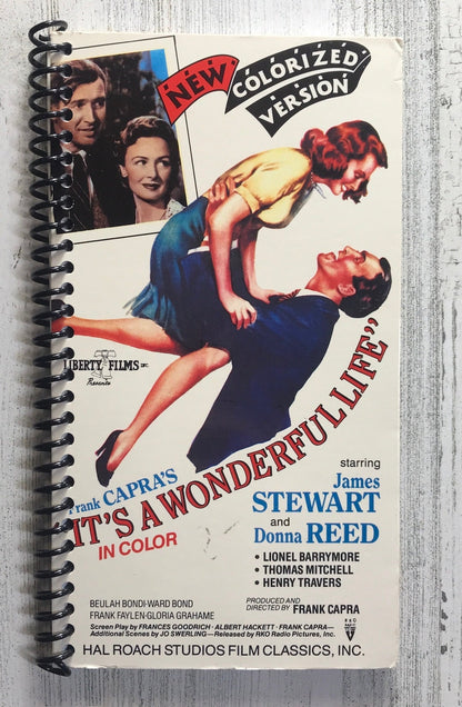 It's a Wonderful Life VHS notebook