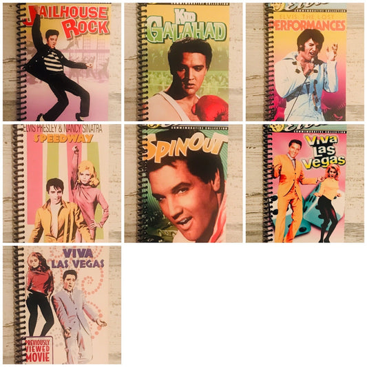 Elvis Presley VHS notebook