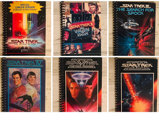 Star Trek VHS notebook