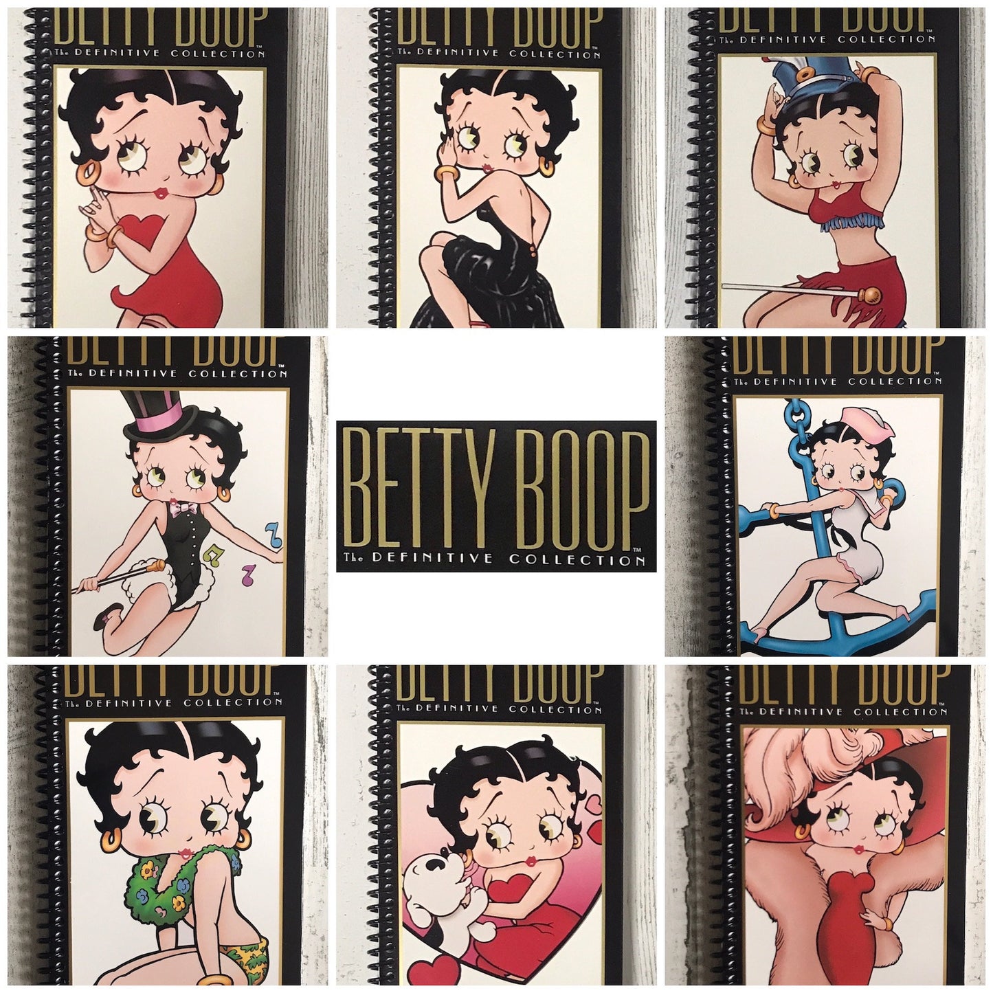 Betty Boop VHS notebook (7.5in x 4in)